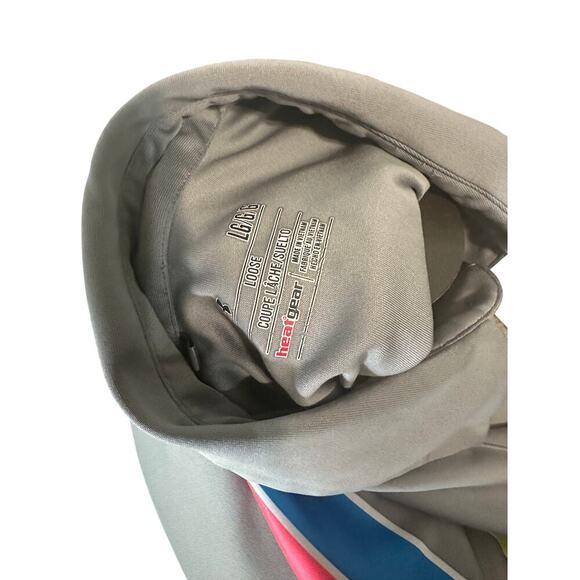 Under Armour HeatGear Mens Large Colorful Short Sleeve Polo - Picture 5 of 5